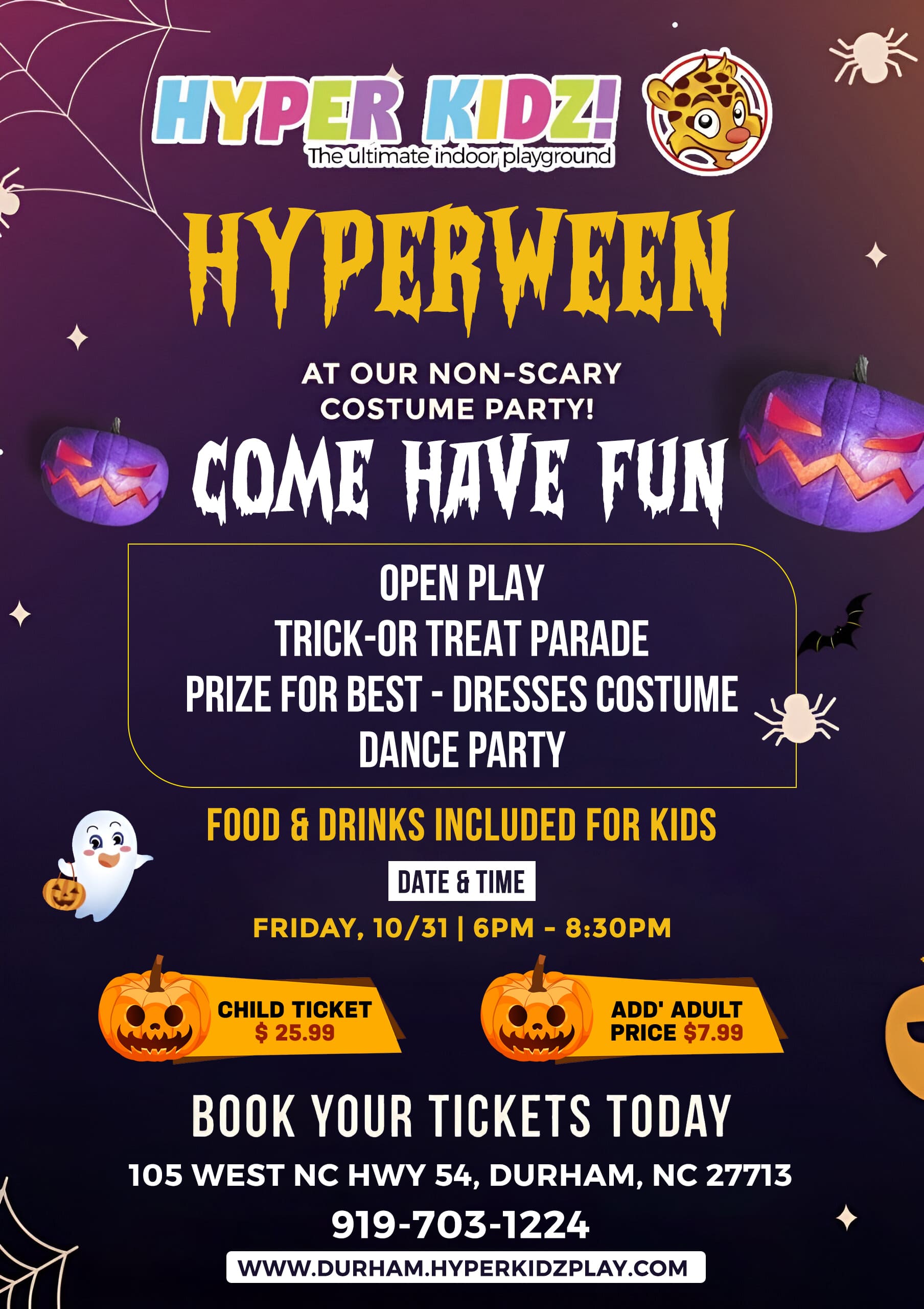 Indoor Playground in Durham | Hyper Kidz